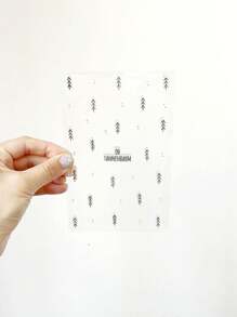 1pc Silicone Clear Stamp For Diy Christmas Tree Design - Clear - View 1