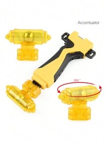 Beys Metal Blay Blade Toys Set 8Pcs Evolution Gold Gyro With Ruler Launcher Storage Box Christmas Gift,Beyblades,Games,Bey Blade - Gold - View 6