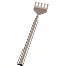 1 Miếng Bút Scratching Kéo dài Thép không gỉ Scratching Trở lại Cào Scratching Scratching Trở lại Đa chức năng Giảm sức ép Cào - 1 cùi chỏ bằng thép không gỉ - Xem 7