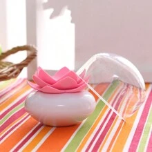 Organizador De Caja De Cepillos De Maquillaje En Blanco / Rosa - Rosa - Ver 5