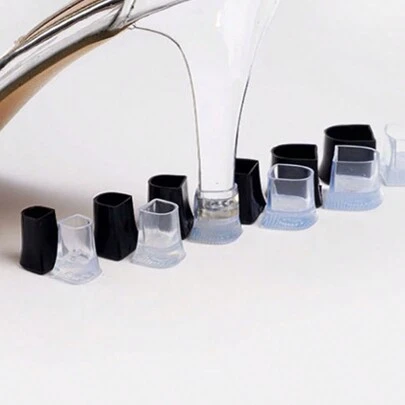 高跟鞋鞋套替换装，多种尺寸可选，静音保护套，耐磨修复垫，适用于磨损鞋跟