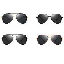 1 件男士大框偏光时尚眼镜，运动时尚眼镜，适合骑行、旅行、钓鱼、驾驶，男女通用风格眼镜，适合夏季海滩度假、户外、旅行 - 黑色 - 查看 3