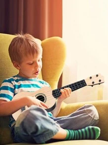 Kids' Toy Guitar For Toddlers - Khaki - View 4