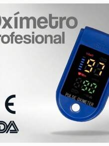 5 Oxímetro Pulso Oxigenación Digital Pulsioximetro De Dedo - Albaricoque - Ver 3