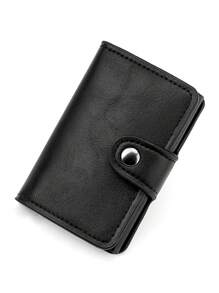 使用先進的反射式rfid射頻識別技術保護您的身份證和信用卡 - 黑色 - 查看 2