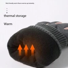 2入組/對,冬季防水防滑保暖女式手套,pvc材質質量優良的戶外觸控手套,適合滑雪