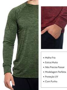 Men Shirts - 紅色 - 查看 5