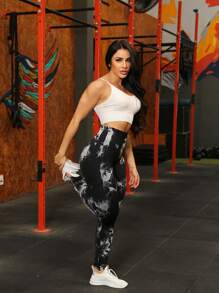 Women Leggings - 黑色 - 查看 5