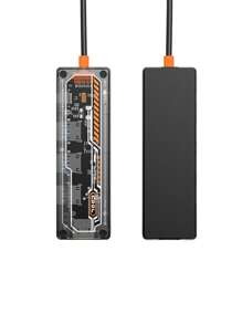 五合一type-c Docking站usb-c轉3.5毫米音訊pd充電擴展電腦 - 黑色 - 查看 10