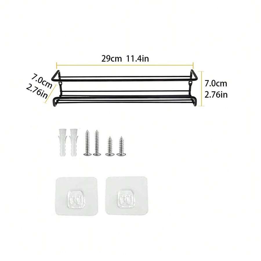 1PC Spice Rack Wall Mount,Spice Organizer For Pantry, And Tiny