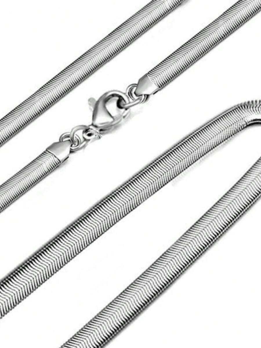 Men's Necklace Sets - Bạc - Xem 1