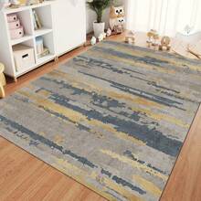1pc Carpets for Living Room Decoration  Floor Lounge Rug Large Area Rugs Bedroom Carpet Modern Home Living Room Decor Mat - watercolor geometry - View 2