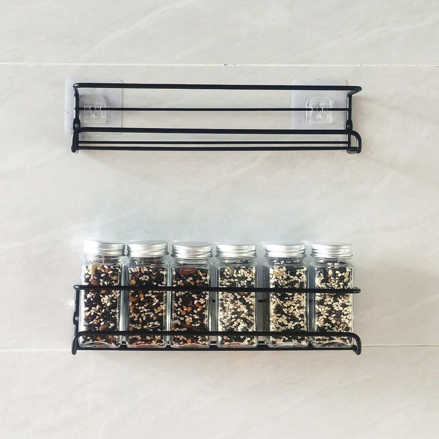 1PC Spice Rack Wall Mount,Spice Organizer For Pantry, And Tiny