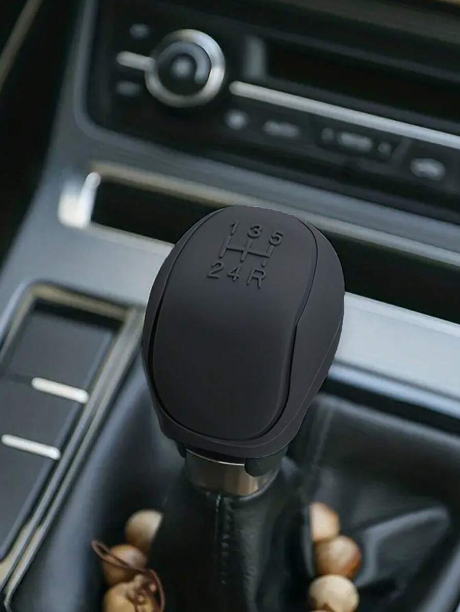 1pc Silicone Car Manual Gear Cover Shift Protection Cover