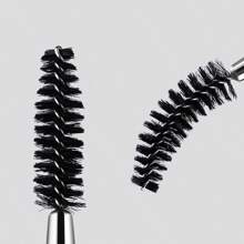 5 件/組雙頭螺旋斜角化妝刷眉毛刷睫毛刷便攜式刷美容工具 - 黑色 - 查看 6