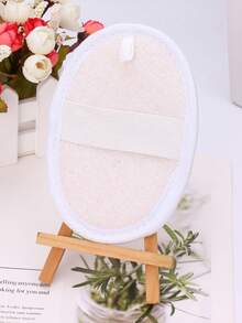 1 Miếng Tẩy Tế Bào Chết Toàn Thân Bằng Xơ Mướp Thiên Nhiên - trắng - Xem 5