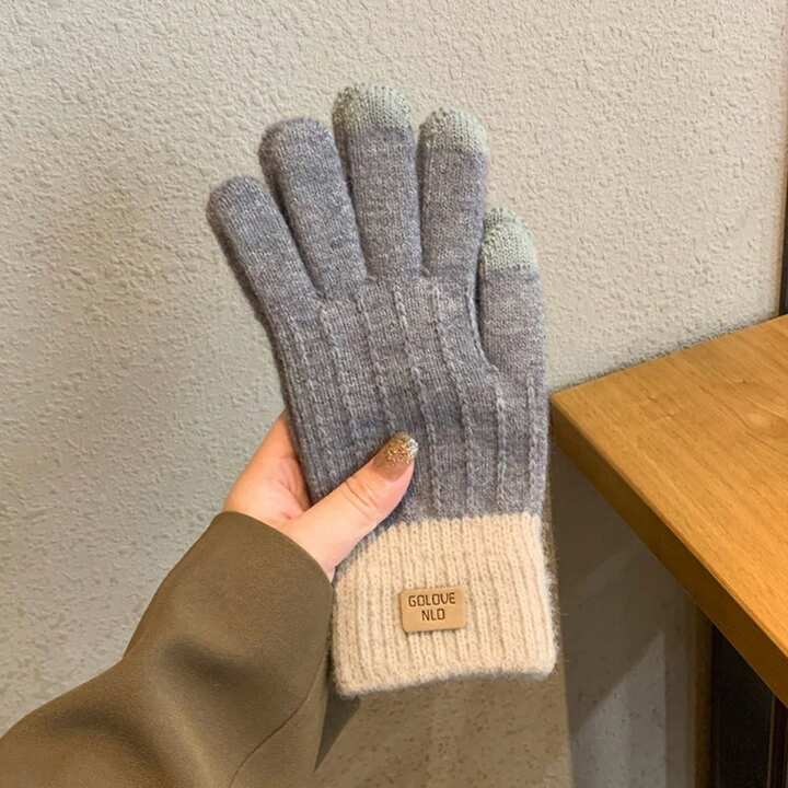 alpaca wool women's gloves