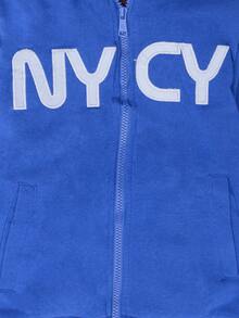 CONJUNTO PANTS DEPORTIVO NIÑO JUVENIL - azul real - Ver 4