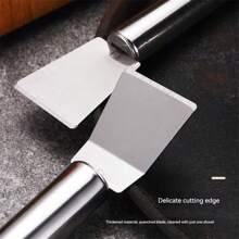 不銹鋼冰箱冰櫃除霜鏟刮冰器廚房工具實用冰箱配件 - 銀色 - 查看 4