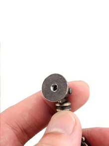 1pc Vintage Bronze Kitchen Cabinet Knob, Cupboard Door Handle, Retro Wardrobe Furniture Handle, Jewelry Box Drawer Pull