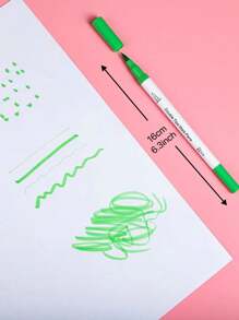 Funfull Dual Brush And Fineliner Marker Pens Set With Coloring Book Perfect For Kids And Adults For Lettering, Journaling And Doodling - Multicolor - View 9