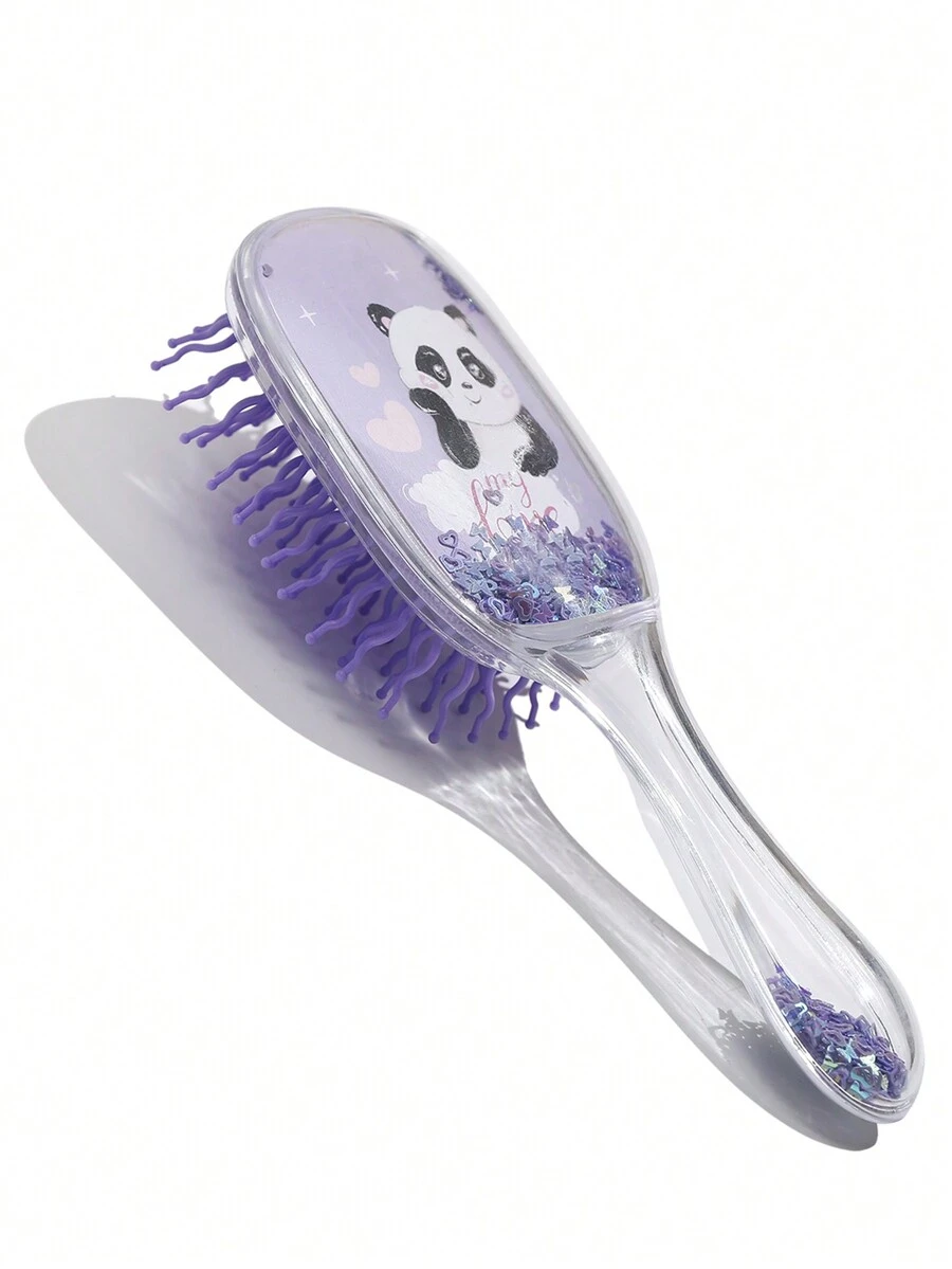 1 Miếng Tím Trong suốt Túi hơi Lược - Nhiều màu - Xem 1