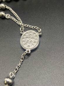 Men's Pendant Necklaces - Bạc - Xem 4