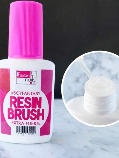 Resina en Brocha pegamento Extra Fuerte para uñas Fantasy Nails
