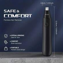 男性新型鼻毛修剪器,成人鼻毛修剪器,電動鼻毛刀,機械式除毛工具