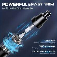 男性新型鼻毛修剪器,成人鼻毛修剪器,電動鼻毛刀,機械式除毛工具