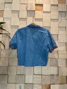 Women Tops - Màu xanh lam - Xem 2