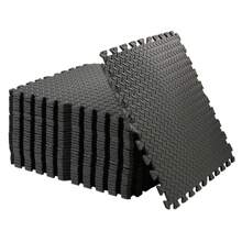 Interlocking Floor Mats - Black - View 1