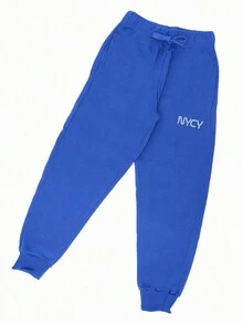 CONJUNTO PANTS DEPORTIVO NIÑO JUVENIL - azul real - Ver 2