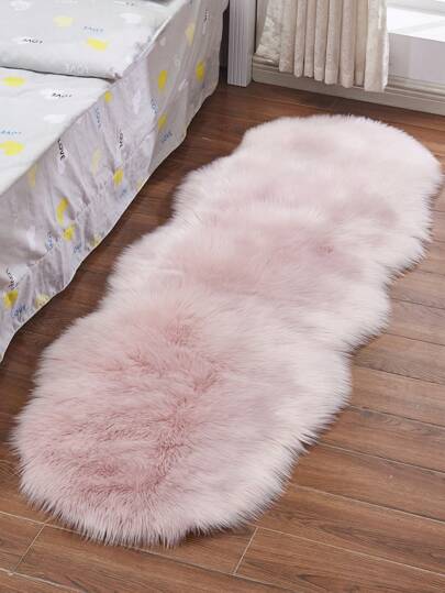 1PC Plush Shaggy Living Room Bedroom Carpet ,Room Decor