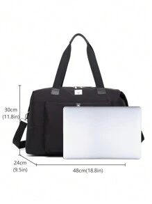 LEQUEEN 1個新款大容量媽媽袋,適合戶外旅行、換尿布和收納,搭配斜挎帶方便組織