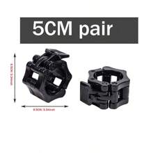 Dumbbell Clasp For Holding Barbell, Lock Clip Accessory - Black - View 5