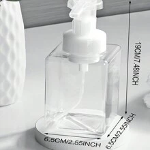 Foam Dispenser Bottle Pump For Facial Cleanser, Shampoo, Foam Mousse And More - Pink - View 6