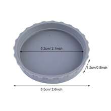 1 Pièce Couvercle De Bouteille De Soda Réutilisable En Silicone Avec Couvercle Anti-fuite Pour La Protection De La Boisson En Canette