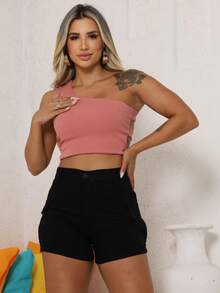 Women Tops - Màu be - Xem 5