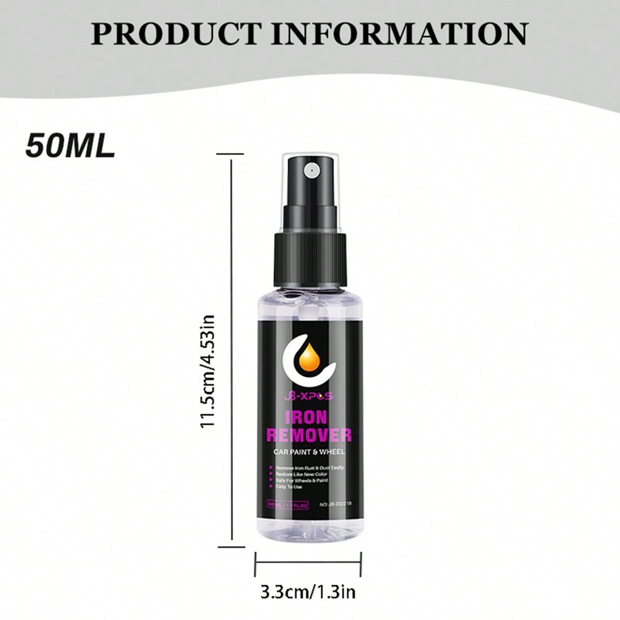 JBXPCS Car Paint & Wheel Iron Particles Powder Cleaning Super Rust