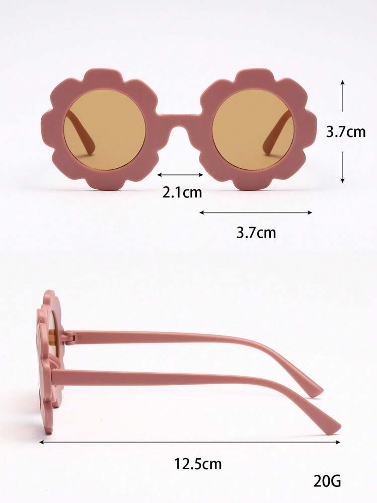 Conjunto de 3 piezas de gafas de moda y lindas para niños - Multicolor - Añade 7