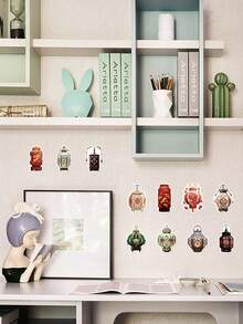 63 Piezas Pegatinas Decorativas De Linterna Para Celebrar El Año Del Dragón - Multicolor - Ver 5