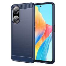 防指紋防滑手機殼相容 Oppo A1 5g/oppo A1 Pro/oppo A2m 5g/oppo A2x/oppo A2 Pro/oppo A3 保護殼 - 藍色 - 查看 2