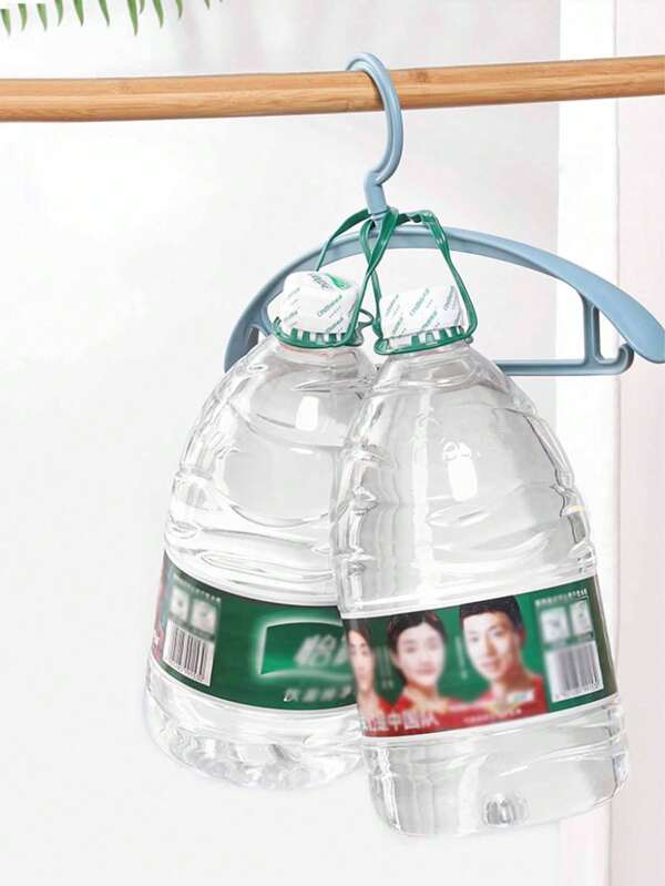 Plastic Wide Shoulder Antislip Clothes Hanger With Nonmarks Clips To