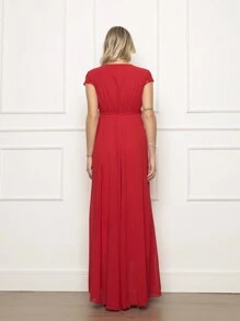 Women Dresses - 紅色 - 查看 3