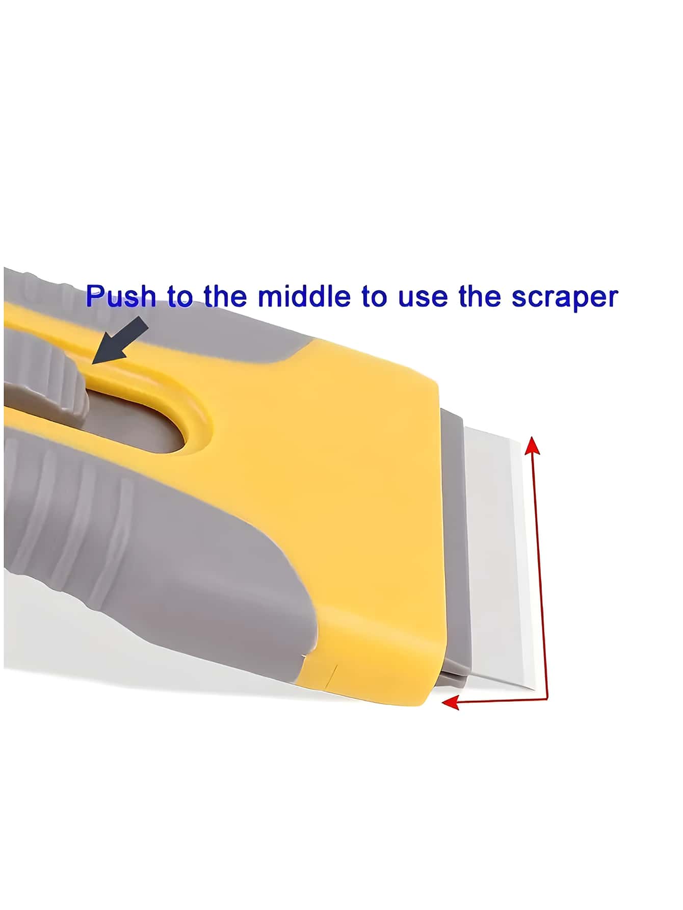 1pc, Flat Razor Blade Scraper, Paint Stripping Tool, Window Scraper, Scraper Tool, Cleaning