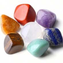 7pcs/Set Chakra Stones For Yoga Meditation, Handmade. A Delicate Gift! - 7pcs/set - View 9