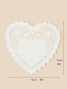 48 pièces Doublure en papier parchemin dentelle pour friteuse à air, doublure pour friteuse à air, papier pour friteuse à air - Blanc - Voir 11