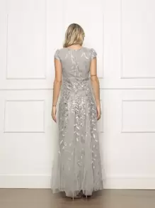 Women Dresses - 灰色 - 查看 3