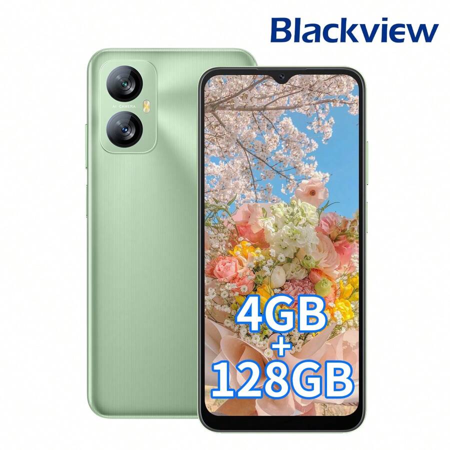 Qlfemna [2 in 1] Cover e Vetrino Compatible with Blackview A52 Pro/A52 Cover antiurto Custodia piu Vetro temperato Compatible with protezione Blackview A52 Pro/A52 Pellicola protettiva,Clear